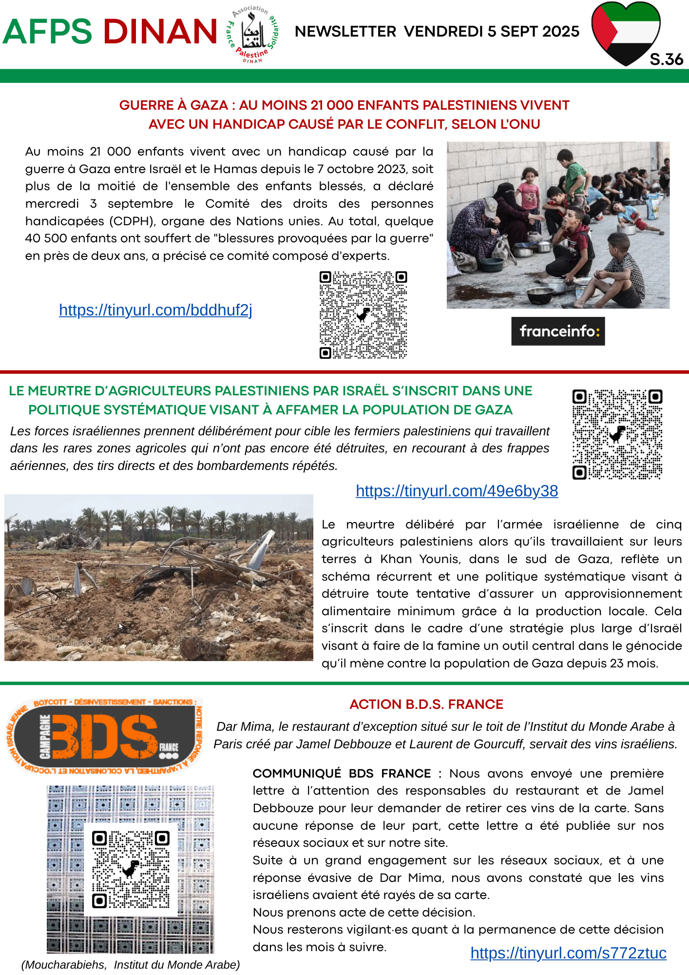  newsletter d'il y a une semaine recto